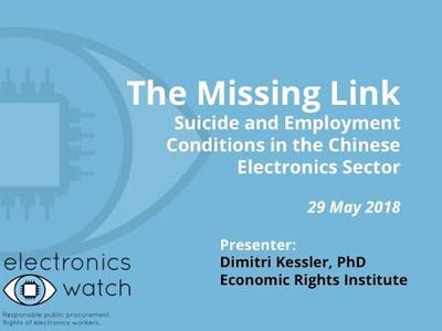 The Link Between Employment Conditions and Suicide, June 2018