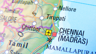 Map of India_Chennai_Samsung union